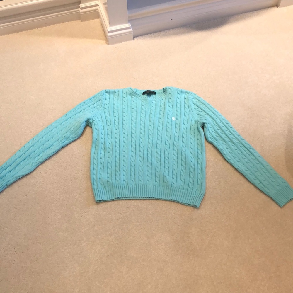NWOT Lauren Cable Knit Sweater